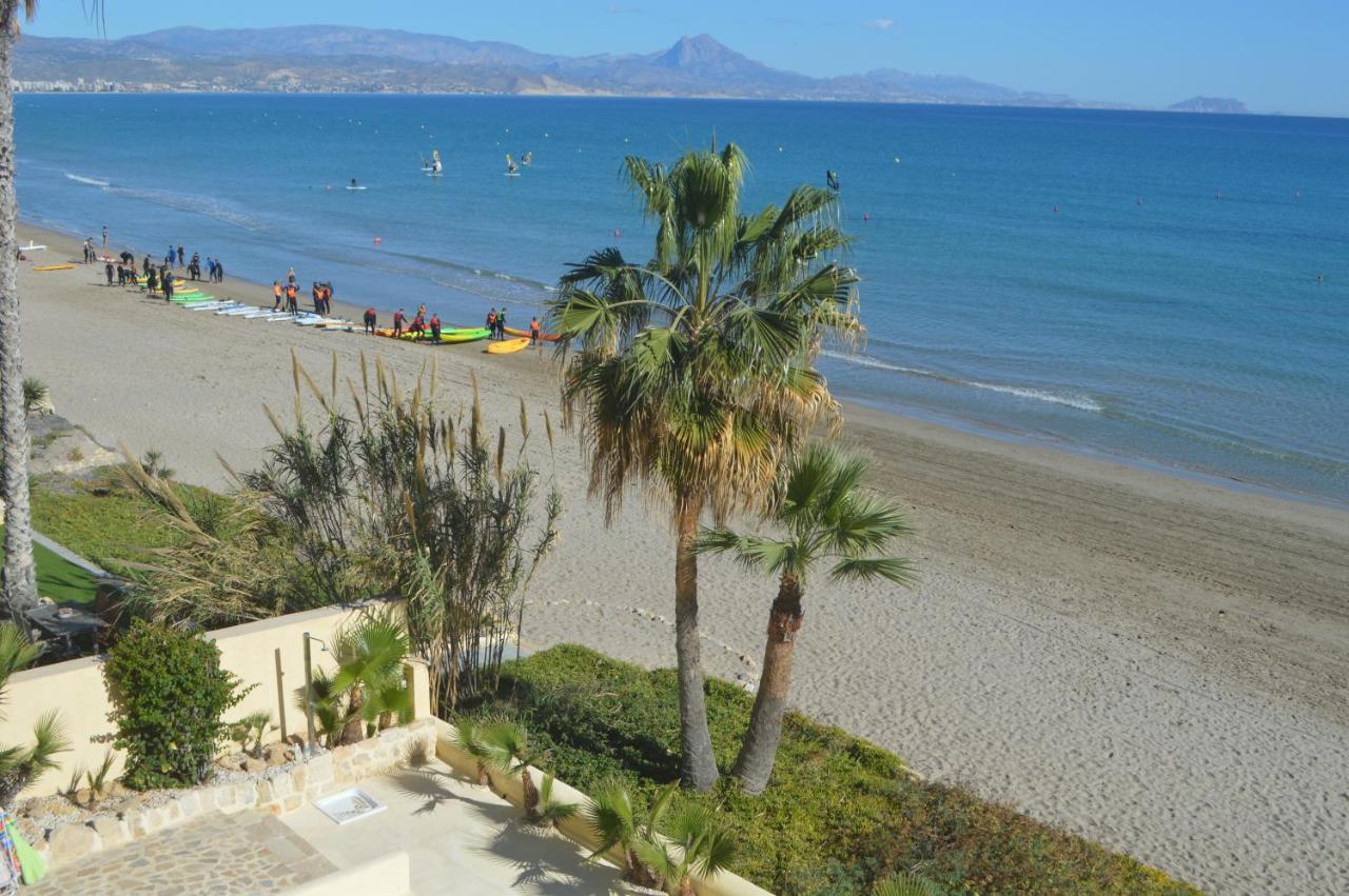 Excepcional Apartamento Amanecer Al Borde De Playa Y Mar, En Chalet Roquetes Alicante Eksteriør billede