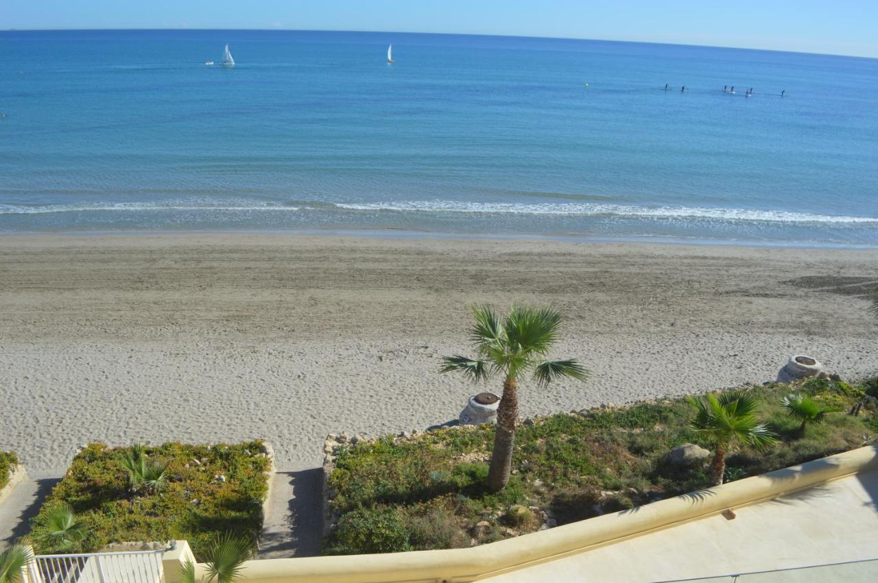 Excepcional Apartamento Amanecer Al Borde De Playa Y Mar, En Chalet Roquetes Alicante Eksteriør billede